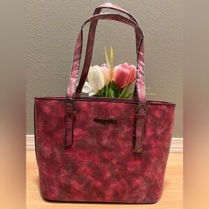 Montana West Fuchsia Medium Tote